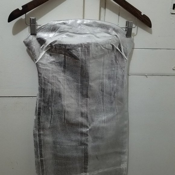 NWT SILVER ZW FITTED METALLIC DRESS REF 9632/242 BLOGGERS FAV - Picture 13 of 15